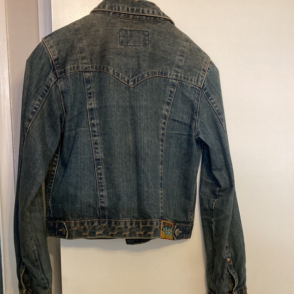 Distressed Denim Jacket - Picture 2 of 5